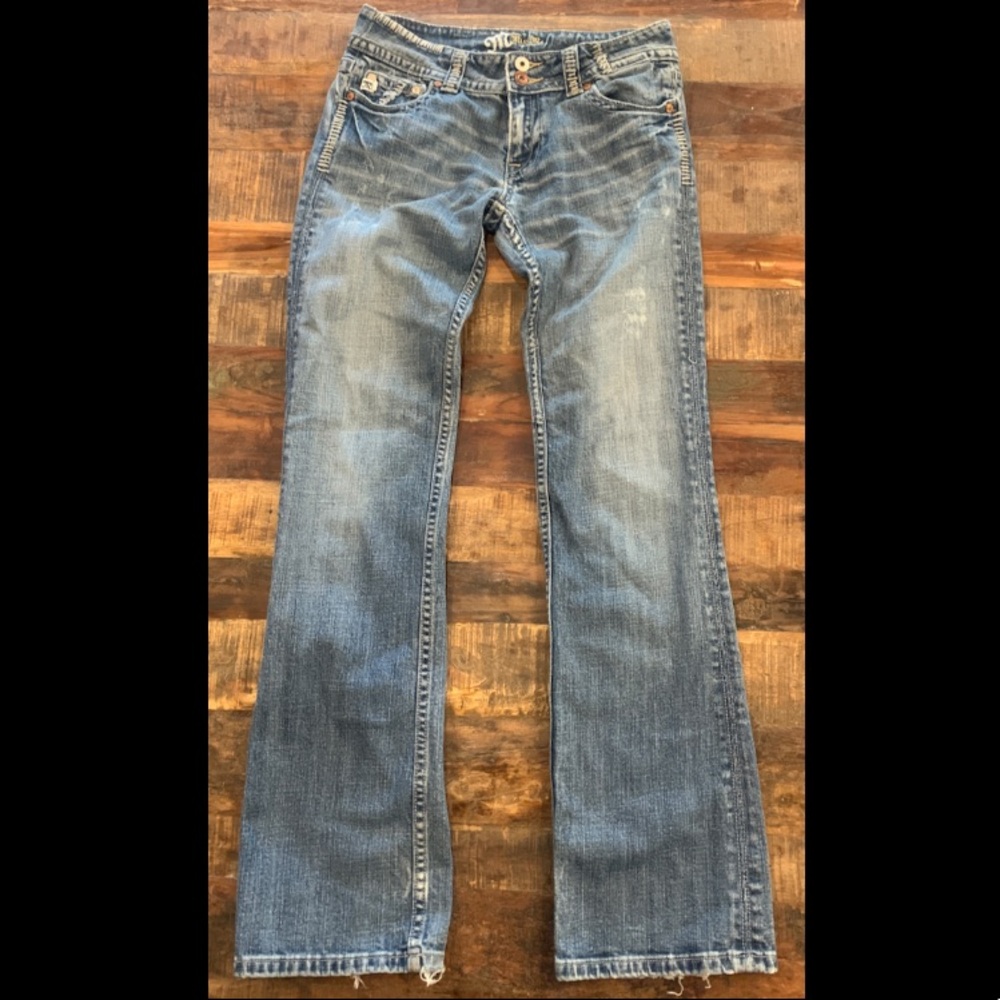 Miss Me Boot Cut Straight Denim Jeans